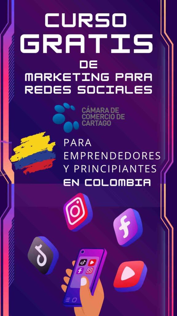 curso gratis Marketing Redes-Sociales en Colombia